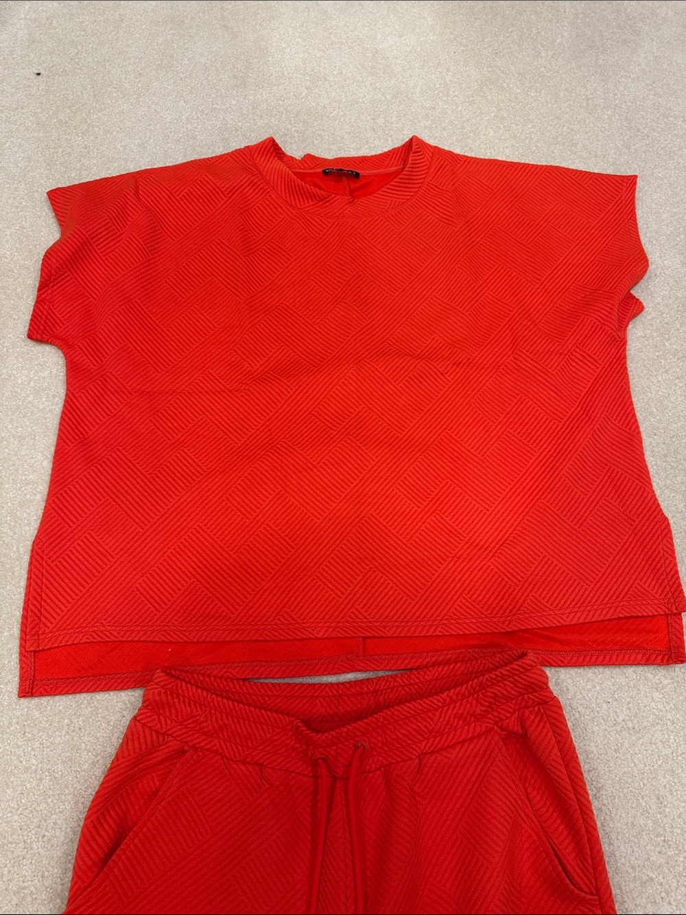 Orange/Red Two-Piece Set - Picture 4 of 12